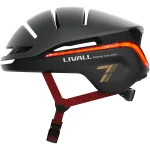 Casco Livall EVO21 Negro Iluminación 360° Intermitentes SOS Luz Posición Freno Resistente a Lluvia