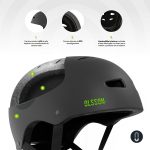 Casco Urban Rider Olsson Antracita Para Patinete Eléctrico, Bicicleta, Skate y Patines - Imagen 5