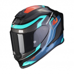 Casco Integral Scorpion EXO-R1 Evo Air Coup Negro/Rojo/Azul